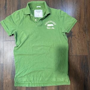 Abercrombie & Fitch Green Polo